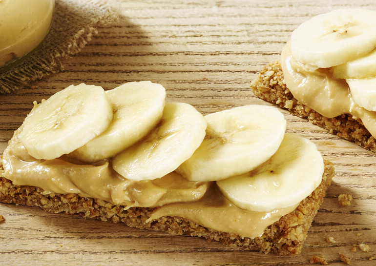 Barre de Céréales Banane et Beurre de Cacahuète