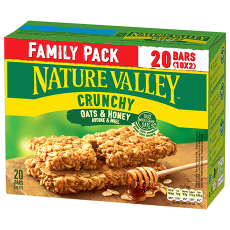 Crunchy Avoine et Miel Family Pack